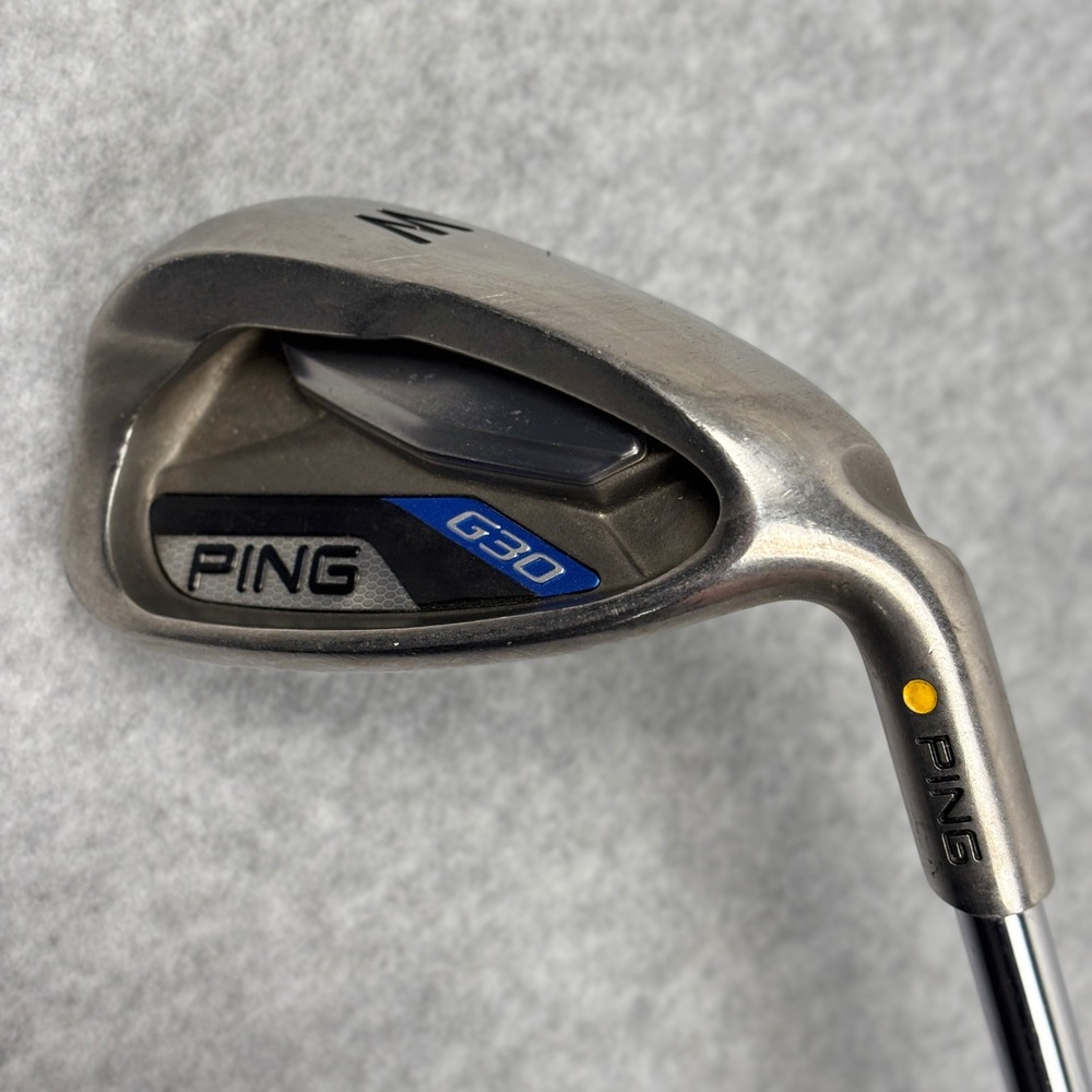 Ping G30 Pitching Wedge Yellow Dot W Right Hand CFS Distance Steel Shaft